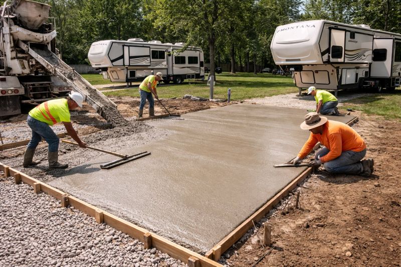 Concrete Installation in Clarksville, TN