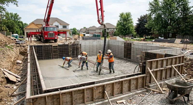 Basement Concrete Pouring in Clarksville, TN