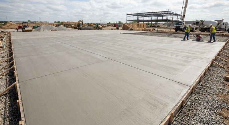 Commercial Slab Construction in Dover, TN