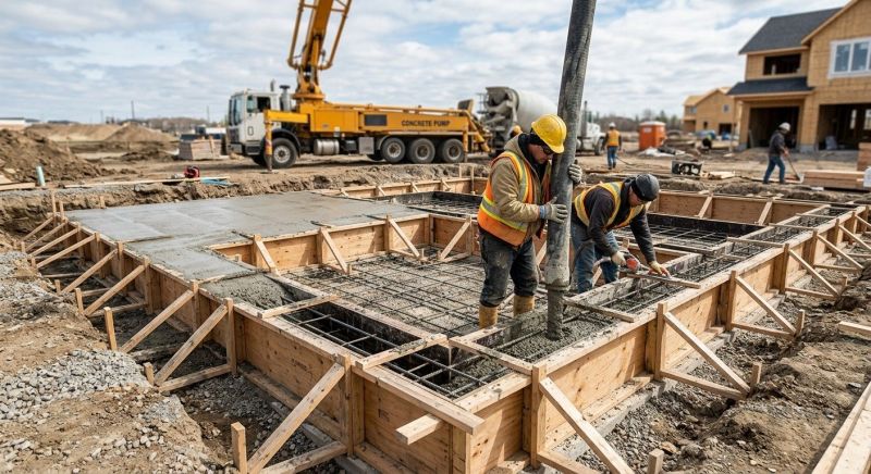 Foundation Construction in Dover, TN