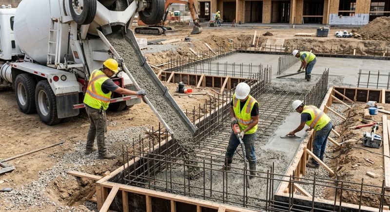 Foundation Wall Pouring in Hopkinsville, KY